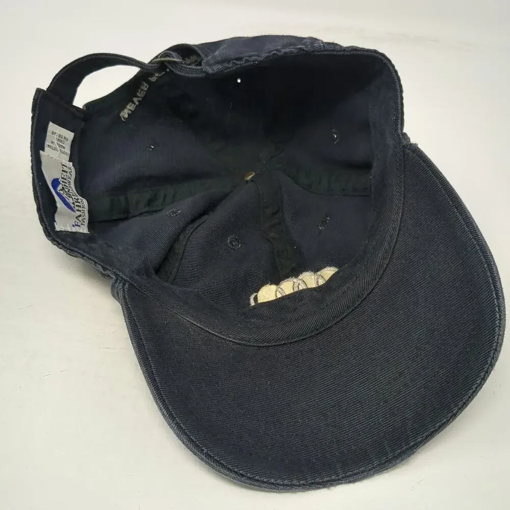 Fahrenheit Baseball Cap Black One Size Audi Logo Never Follow Slideback Hat